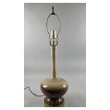 Brown and Beige Drip Glaze Table Lamp