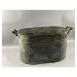 Vintage Metal Laundry Tub