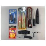 Vintage Machete, Filet Knives, Pocket Knife & More