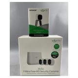 NIB Arlo 3 Wire-free HD Security Cameras & Mount