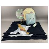 Silk Furoshiki Wrapping Cloth, Silk Painting & Fan