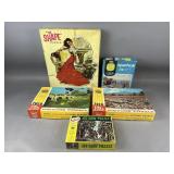 Vintage Jig Saw Puzzles (Lot of 5)