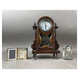 Vintage Quartz Bi-Fold Desk Clock and More