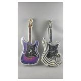Light Up Guitar Clocks