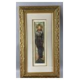 Framed/Signed Painting 'The Good Fight' by Nuï¿½ez