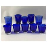 Mid-century Liberty Cobalt Glasses