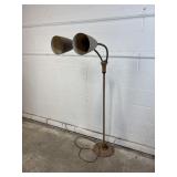 Vtg Double Cone Floor Lamp