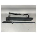 Tactical Black Ninja -Style Fixed -Blade Sword