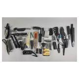 Lot of Knives- Pocket, Utility, Pen, and More