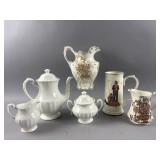 Vtg Ceramic & Porcelain Tableware Pieces