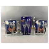 Vtg Hudsonï¿½s Glassware, Decanters & More