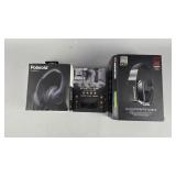 Wired and Wireless Headphones and Earbuds