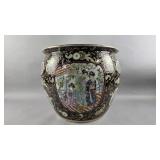 Chinese Porcelain Fishbowl Planter