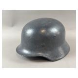 Vtg WW2 German Helmet W/ Italian Liner