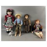 Porcelain Dolls by Coca Cola, Cottage Path & More