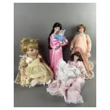 Porcelain Mothers W/Children, Pregnant & More