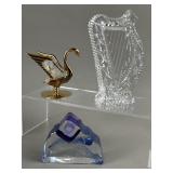 Waterford Crystal Harp, Kosta Boda Sculpture More
