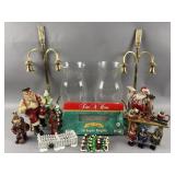 Various Vtg Christmas Decor Items