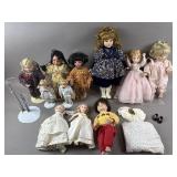 Vintage Porcelain Dolls - Ashton Drake & More