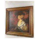 Reproduction of Gainsboroughï¿½s 1785 Painting