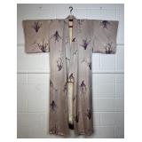 Antique Hand Painted Japanese Silk Kimono