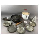 Vintage Kitchen Cookware and Utensils