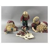 Vintage Mark Klaus Kollection Ceramic Figurines