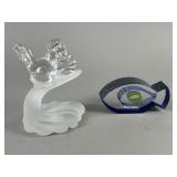 Kosta Boda "Good Catch" By Vallien #99471 & More