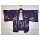 Traditional Japanese Silk Haori Jacket