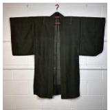 Sheer Short Japanese Kimono Jacket, Vintage
