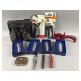 Gigand Falcon Knives, Simmons Binoculars & More