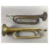Antique Rexcraft Boy Scout of America Bugle & More