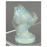Pre-WW2 Sabino Opalescent Fish By Marius-Ernest