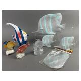 Frosted Art Glass Goebel Crystal Fish & More