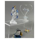 Swarovski Kingfishers, Vitrail Crystals & More