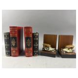Faux Book Bookends & Thomas Flyabout Bookends