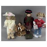Vtg Ashton Drake Galleries Porcelain Dolls