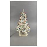 Vintage Pearl-white Ceramic Christmas Tree