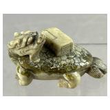 Hand Carved Longgui, Mythical Chinese Creature