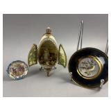 Vtg Faberge Style Egg & More