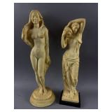 Female Figurative Resin Sculptures
