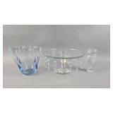 Oneida Crystal Vase, Vidali Cake Stand, and More