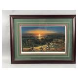 Framed/Signed Art Print Best Friends by T.Redlin