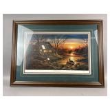 Framed LE Art Print of "Shoreline Neighbors"