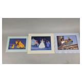 Disney Commemorative Lithographs- Lion King & More