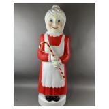 Vintage 40ï¿½ Mrs. Claus Blow Mold Decoration