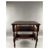 Vintage 3-tier Wooden Side Table