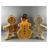 Vintage Gingerbread Blow-molds & More