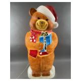 Vintage Christmas Bear Blow-mold