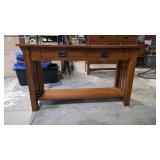 Oak and Ash Console Table